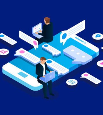 Online communication, isometric business network communication and analysis